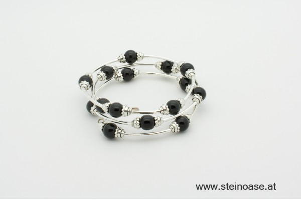 Armband Onyx - Spirale